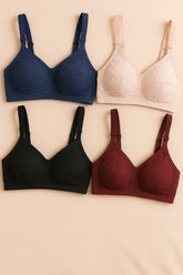SUMMER SPECIAL COTTON BRA PACK OF 4