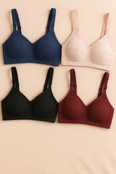 SUMMER SPECIAL COTTON BRA PACK OF 4