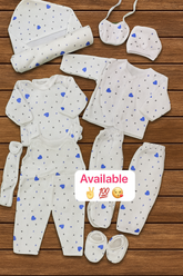 Premium 11 Pcs Winter Baby Starter Set | Soft & Warm Newborn Essentials