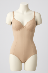 Same As Bra Size : Nestnwear Premium Tummy Control Body Suit – Lycra Shaping Wear for Women