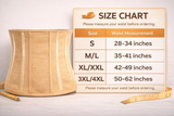 Nestnwear Tummy Belt with 4 Support Rods | Waist Shaper & Back Support Belt for Men & Women
